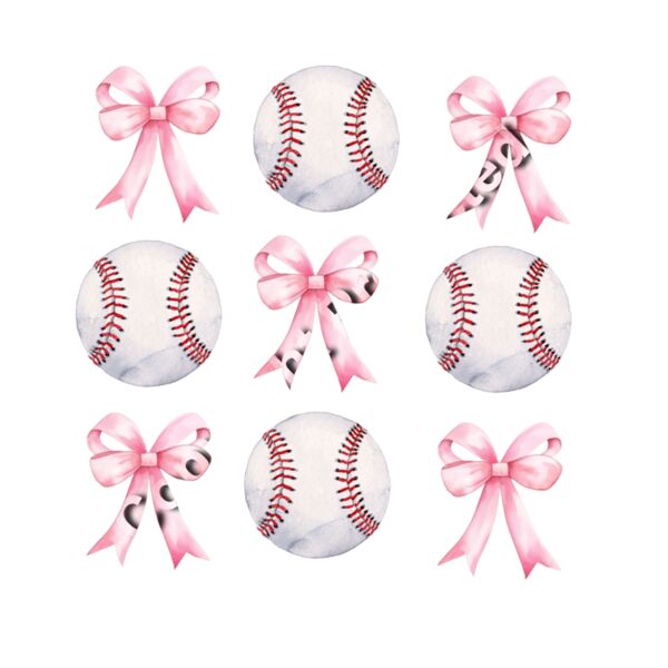 BASEBALL AND SMALL BOWS 9 COUNT Thumbnail