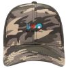 OTTO CAP Cotton Twill Camouflage 6 Panel Low Profile Mesh Back Trucker Hat Thumbnail