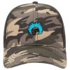 OTTO CAP Cotton Twill Camouflage 6 Panel Low Profile Mesh Back Trucker Hat Thumbnail