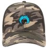 OTTO CAP Cotton Twill Camouflage 6 Panel Low Profile Mesh Back Trucker Hat Thumbnail