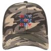 OTTO CAP Cotton Twill Camouflage 6 Panel Low Profile Mesh Back Trucker Hat Thumbnail