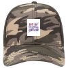 OTTO CAP Cotton Twill Camouflage 6 Panel Low Profile Mesh Back Trucker Hat Thumbnail