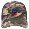 OTTO CAP Cotton Twill Camouflage 6 Panel Low Profile Mesh Back Trucker Hat Thumbnail