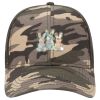 OTTO CAP Cotton Twill Camouflage 6 Panel Low Profile Mesh Back Trucker Hat Thumbnail