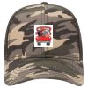 OTTO CAP Cotton Twill Camouflage 6 Panel Low Profile Mesh Back Trucker Hat Thumbnail