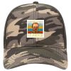 OTTO CAP Cotton Twill Camouflage 6 Panel Low Profile Mesh Back Trucker Hat Thumbnail