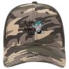 OTTO CAP Cotton Twill Camouflage 6 Panel Low Profile Mesh Back Trucker Hat Thumbnail