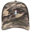 OTTO CAP Cotton Twill Camouflage 6 Panel Low Profile Mesh Back Trucker Hat Thumbnail
