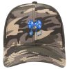 OTTO CAP Cotton Twill Camouflage 6 Panel Low Profile Mesh Back Trucker Hat Thumbnail