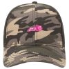 OTTO CAP Cotton Twill Camouflage 6 Panel Low Profile Mesh Back Trucker Hat Thumbnail