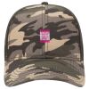 OTTO CAP Cotton Twill Camouflage 6 Panel Low Profile Mesh Back Trucker Hat Thumbnail