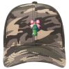 OTTO CAP Cotton Twill Camouflage 6 Panel Low Profile Mesh Back Trucker Hat Thumbnail
