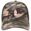 OTTO CAP Cotton Twill Camouflage 6 Panel Low Profile Mesh Back Trucker Hat Thumbnail
