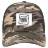 OTTO CAP Cotton Twill Camouflage 6 Panel Low Profile Mesh Back Trucker Hat Thumbnail