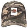 OTTO CAP Cotton Twill Camouflage 6 Panel Low Profile Mesh Back Trucker Hat Thumbnail
