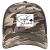 OTTO CAP Cotton Twill Camouflage 6 Panel Low Profile Mesh Back Trucker Hat Thumbnail