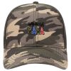 OTTO CAP Cotton Twill Camouflage 6 Panel Low Profile Mesh Back Trucker Hat Thumbnail