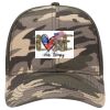 OTTO CAP Cotton Twill Camouflage 6 Panel Low Profile Mesh Back Trucker Hat Thumbnail