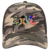 OTTO CAP Cotton Twill Camouflage 6 Panel Low Profile Mesh Back Trucker Hat Thumbnail