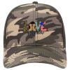 OTTO CAP Cotton Twill Camouflage 6 Panel Low Profile Mesh Back Trucker Hat Thumbnail