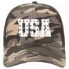 OTTO CAP Cotton Twill Camouflage 6 Panel Low Profile Mesh Back Trucker Hat Thumbnail