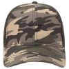 OTTO CAP Cotton Twill Camouflage 6 Panel Low Profile Mesh Back Trucker Hat Thumbnail