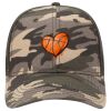 OTTO CAP Cotton Twill Camouflage 6 Panel Low Profile Mesh Back Trucker Hat Thumbnail