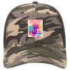 OTTO CAP Cotton Twill Camouflage 6 Panel Low Profile Mesh Back Trucker Hat Thumbnail