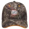 Mossy Oak Camouflage Superior Polyester Twill Sandwich Visor 6 Panel Low Profile Baseball Cap Thumbnail
