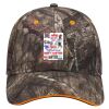 Mossy Oak Camouflage Superior Polyester Twill Sandwich Visor 6 Panel Low Profile Baseball Cap Thumbnail