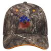 Mossy Oak Camouflage Superior Polyester Twill Sandwich Visor 6 Panel Low Profile Baseball Cap Thumbnail