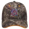 Mossy Oak Camouflage Superior Polyester Twill Sandwich Visor 6 Panel Low Profile Baseball Cap Thumbnail