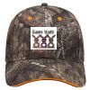 Mossy Oak Camouflage Superior Polyester Twill Sandwich Visor 6 Panel Low Profile Baseball Cap Thumbnail