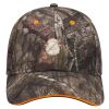 Mossy Oak Camouflage Superior Polyester Twill Sandwich Visor 6 Panel Low Profile Baseball Cap Thumbnail
