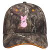 Mossy Oak Camouflage Superior Polyester Twill Sandwich Visor 6 Panel Low Profile Baseball Cap Thumbnail