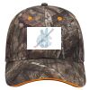 Mossy Oak Camouflage Superior Polyester Twill Sandwich Visor 6 Panel Low Profile Baseball Cap Thumbnail