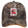 Mossy Oak Camouflage Superior Polyester Twill Sandwich Visor 6 Panel Low Profile Baseball Cap Thumbnail