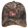 Mossy Oak Camouflage Superior Polyester Twill Sandwich Visor 6 Panel Low Profile Baseball Cap Thumbnail