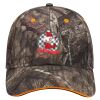 Mossy Oak Camouflage Superior Polyester Twill Sandwich Visor 6 Panel Low Profile Baseball Cap Thumbnail