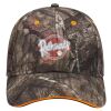 Mossy Oak Camouflage Superior Polyester Twill Sandwich Visor 6 Panel Low Profile Baseball Cap Thumbnail