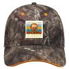 Mossy Oak Camouflage Superior Polyester Twill Sandwich Visor 6 Panel Low Profile Baseball Cap Thumbnail