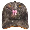 Mossy Oak Camouflage Superior Polyester Twill Sandwich Visor 6 Panel Low Profile Baseball Cap Thumbnail