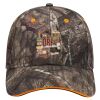 Mossy Oak Camouflage Superior Polyester Twill Sandwich Visor 6 Panel Low Profile Baseball Cap Thumbnail