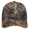 Mossy Oak Camouflage Superior Polyester Twill Sandwich Visor 6 Panel Low Profile Baseball Cap Thumbnail