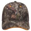 Mossy Oak Camouflage Superior Polyester Twill Sandwich Visor 6 Panel Low Profile Baseball Cap Thumbnail