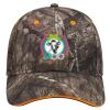 Mossy Oak Camouflage Superior Polyester Twill Sandwich Visor 6 Panel Low Profile Baseball Cap Thumbnail
