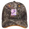 Mossy Oak Camouflage Superior Polyester Twill Sandwich Visor 6 Panel Low Profile Baseball Cap Thumbnail