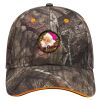 Mossy Oak Camouflage Superior Polyester Twill Sandwich Visor 6 Panel Low Profile Baseball Cap Thumbnail