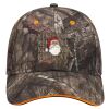 Mossy Oak Camouflage Superior Polyester Twill Sandwich Visor 6 Panel Low Profile Baseball Cap Thumbnail