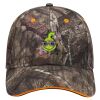 Mossy Oak Camouflage Superior Polyester Twill Sandwich Visor 6 Panel Low Profile Baseball Cap Thumbnail